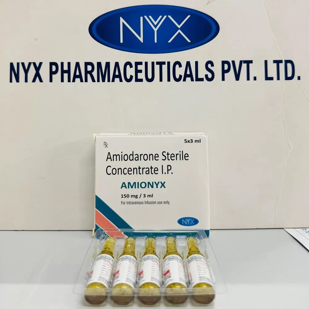 AMIONYX — Amiodarone Hydrochloride 150mg+Benzyl Alcohol IP 2%