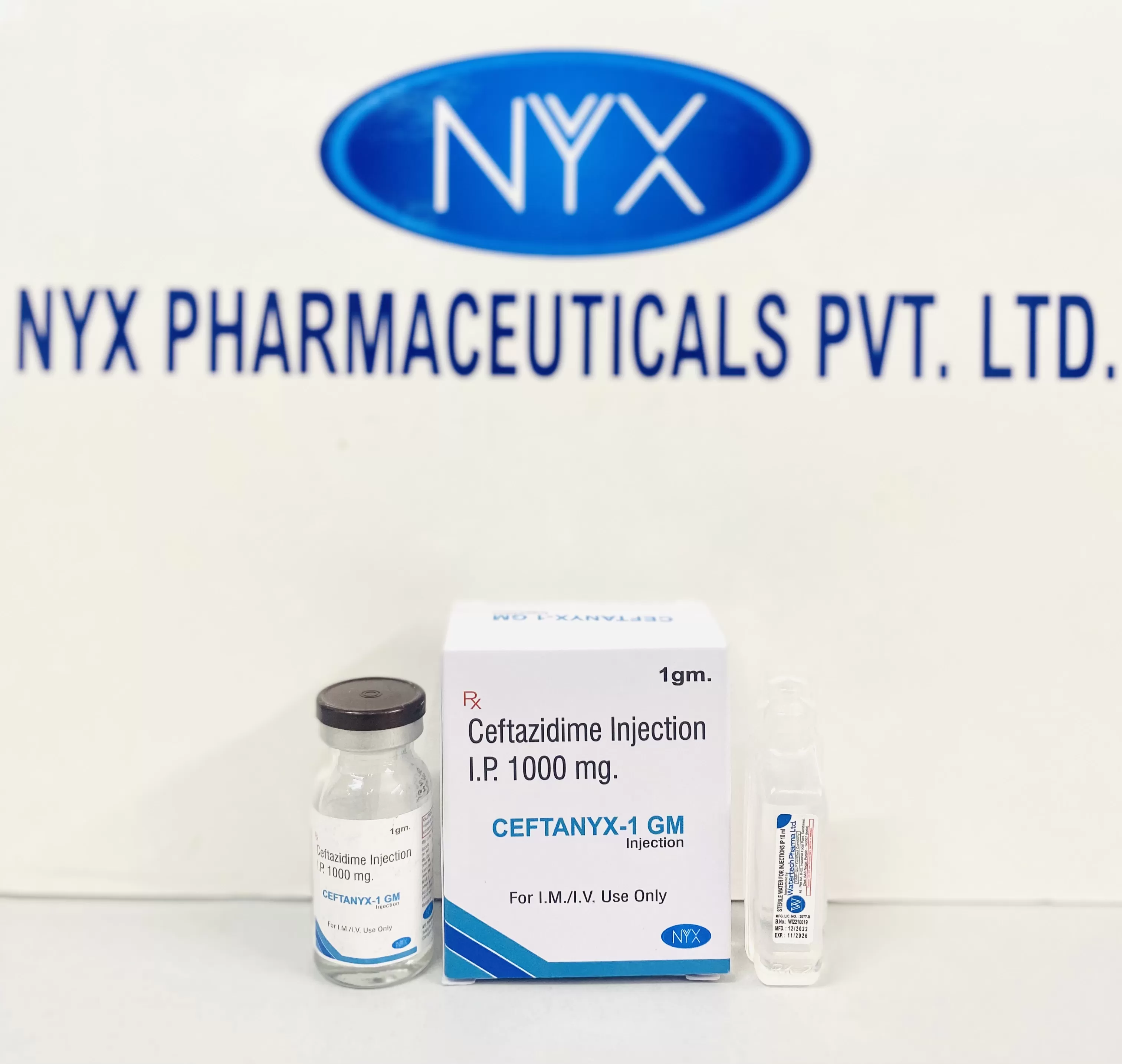 CEFTANYX - 1 — Ceftazidime 1GM