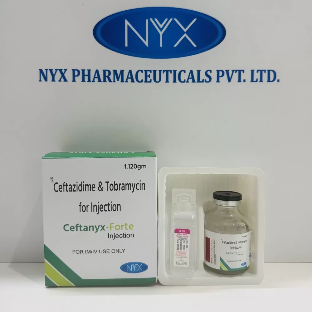 CEFTANYX FORTE — Ceftazidime1000MG + Tobramycin120MG