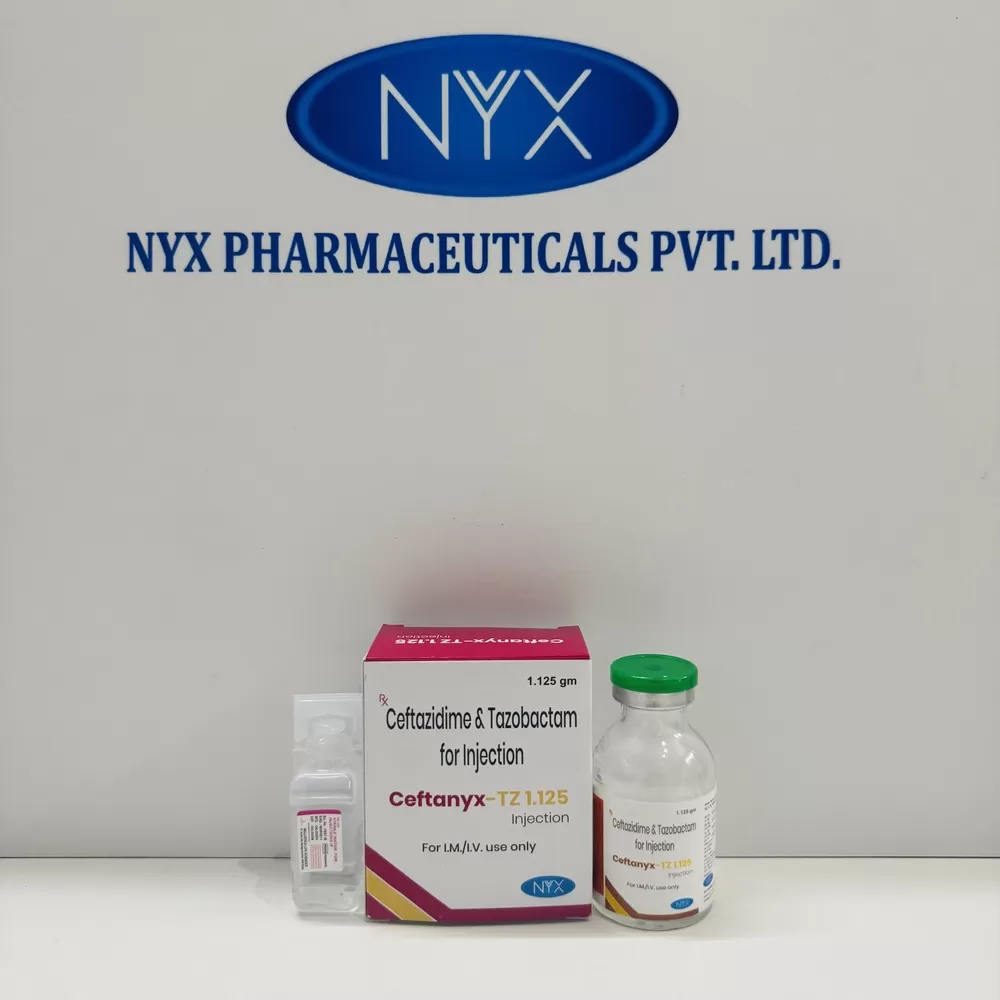CEFTANYX - TZ 1.125 — Ceftazidime 1GM + Tazobactam 125 MG