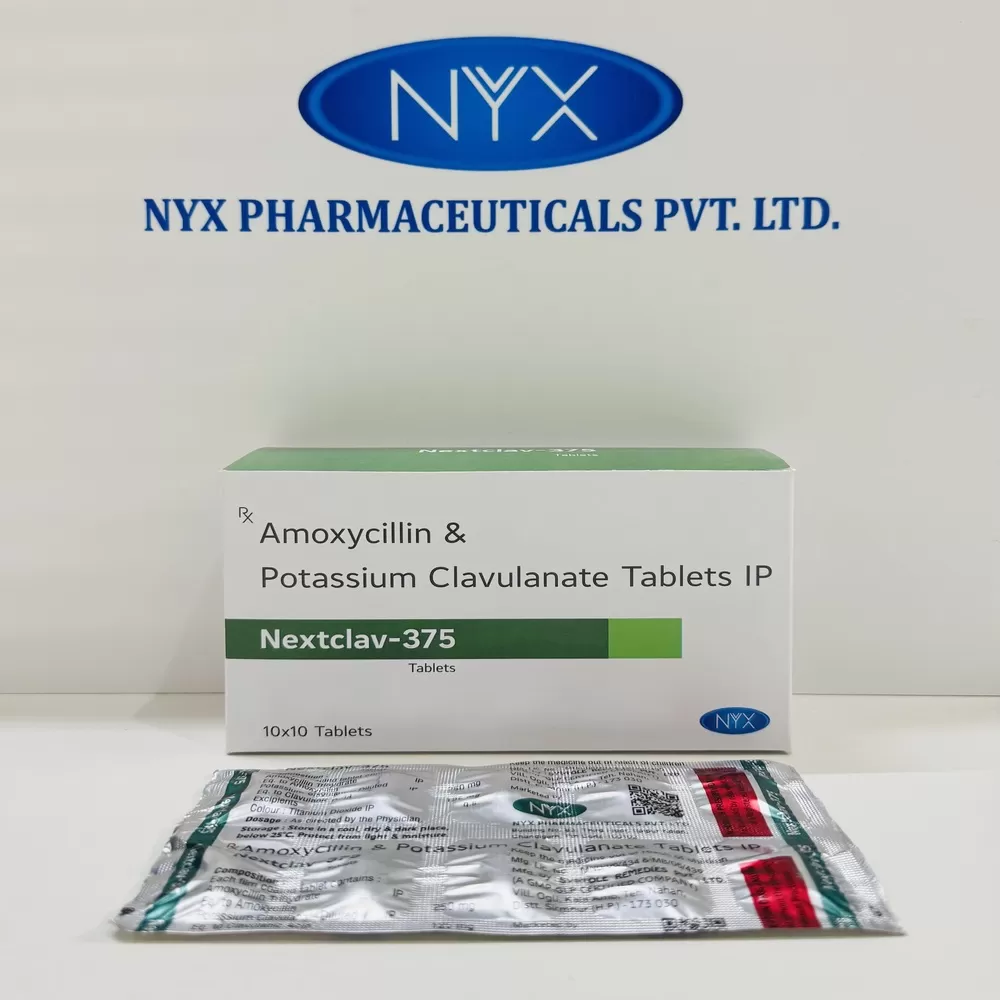 NEXTCLAV-375 — Amoxycillin 250MG + Potassium Clavulanate 125 MG