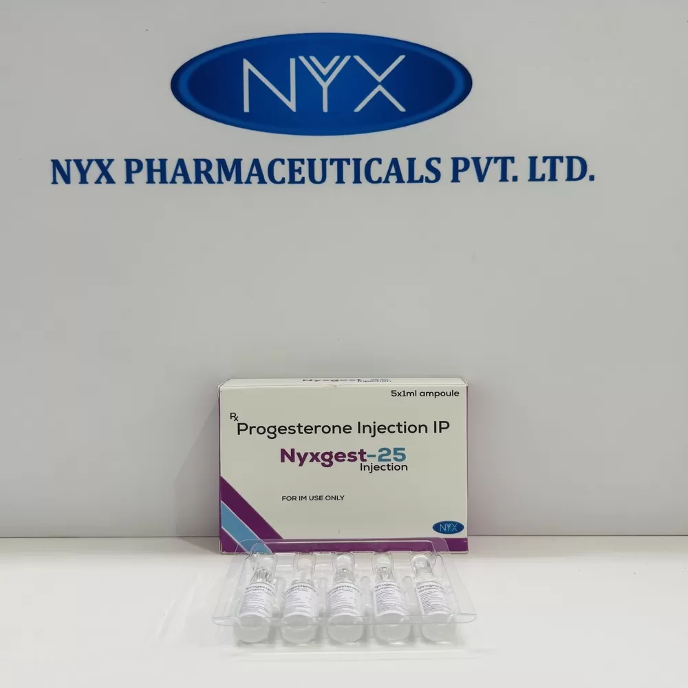 NYXGEST -25 — Progesterone inj 25 MG