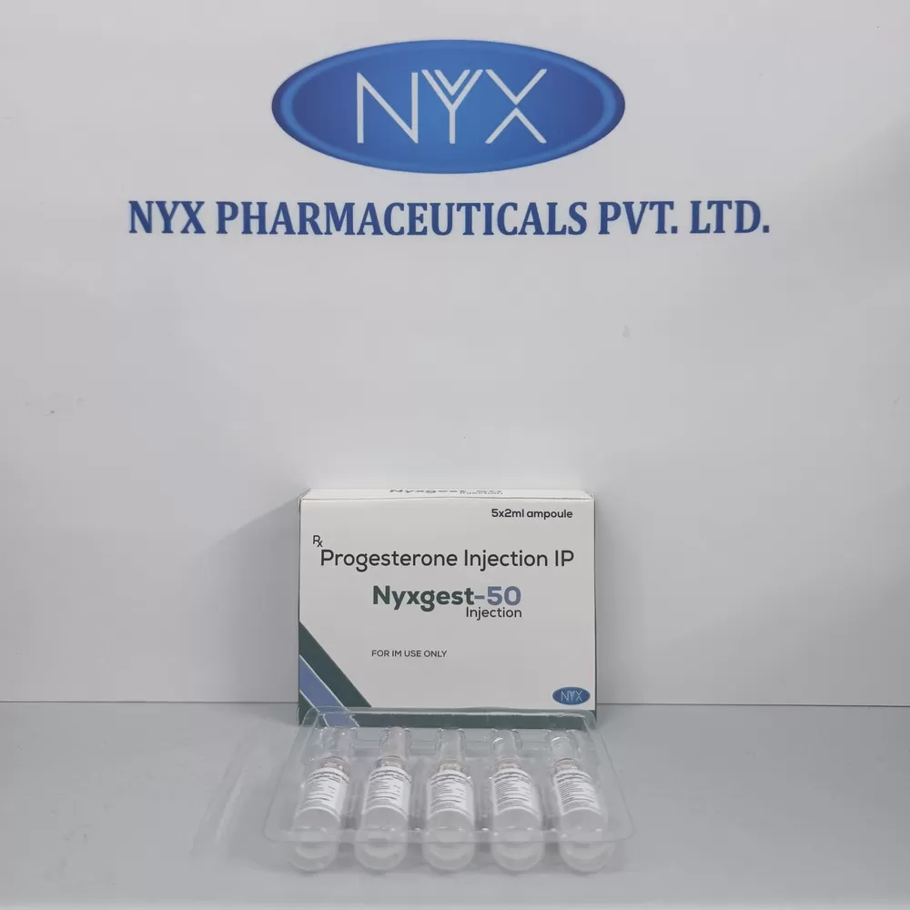 NYXGEST -50 — Progesterone inj 50 MG