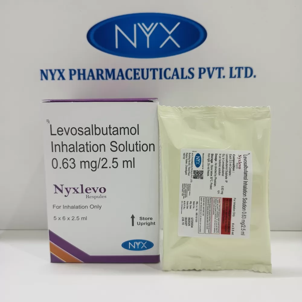 NYXLEVO — Levosalbutamol Inhalation Solution 0.63 MG/2.5 ML