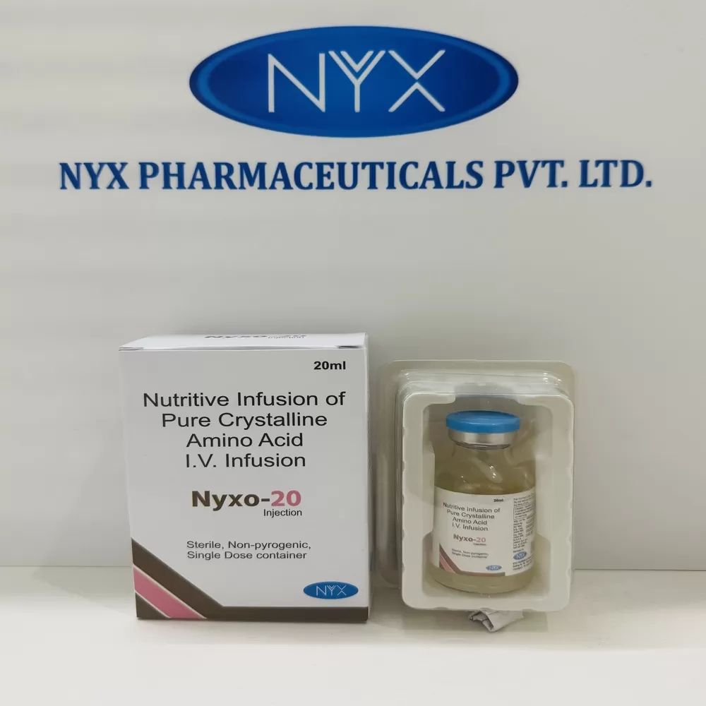 NYXO-20 — Nutritive Infusion : Pure Crystalline Amino Acids
