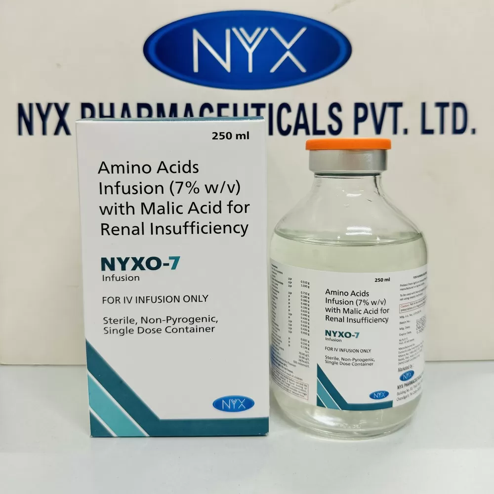 NYXO 7 — Amino acid 7% With malic acid for renal insufficiency