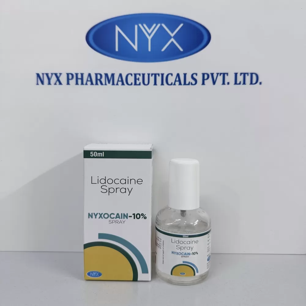 NYXOCAIN 10% — LIDOCAINE SPRAY 10%