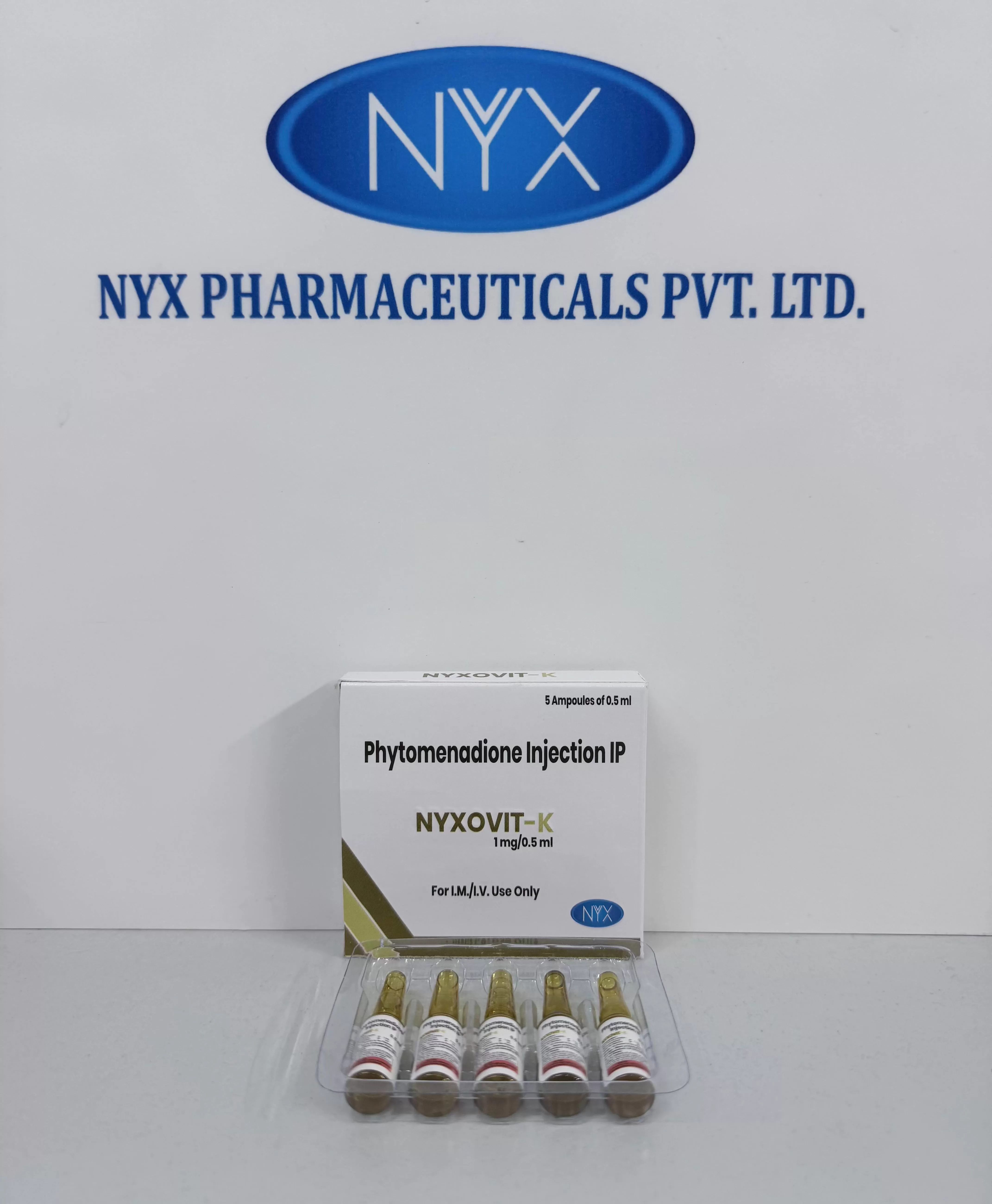 NYXOVIT-K — Phytomenadine 1MG /0.5 ML