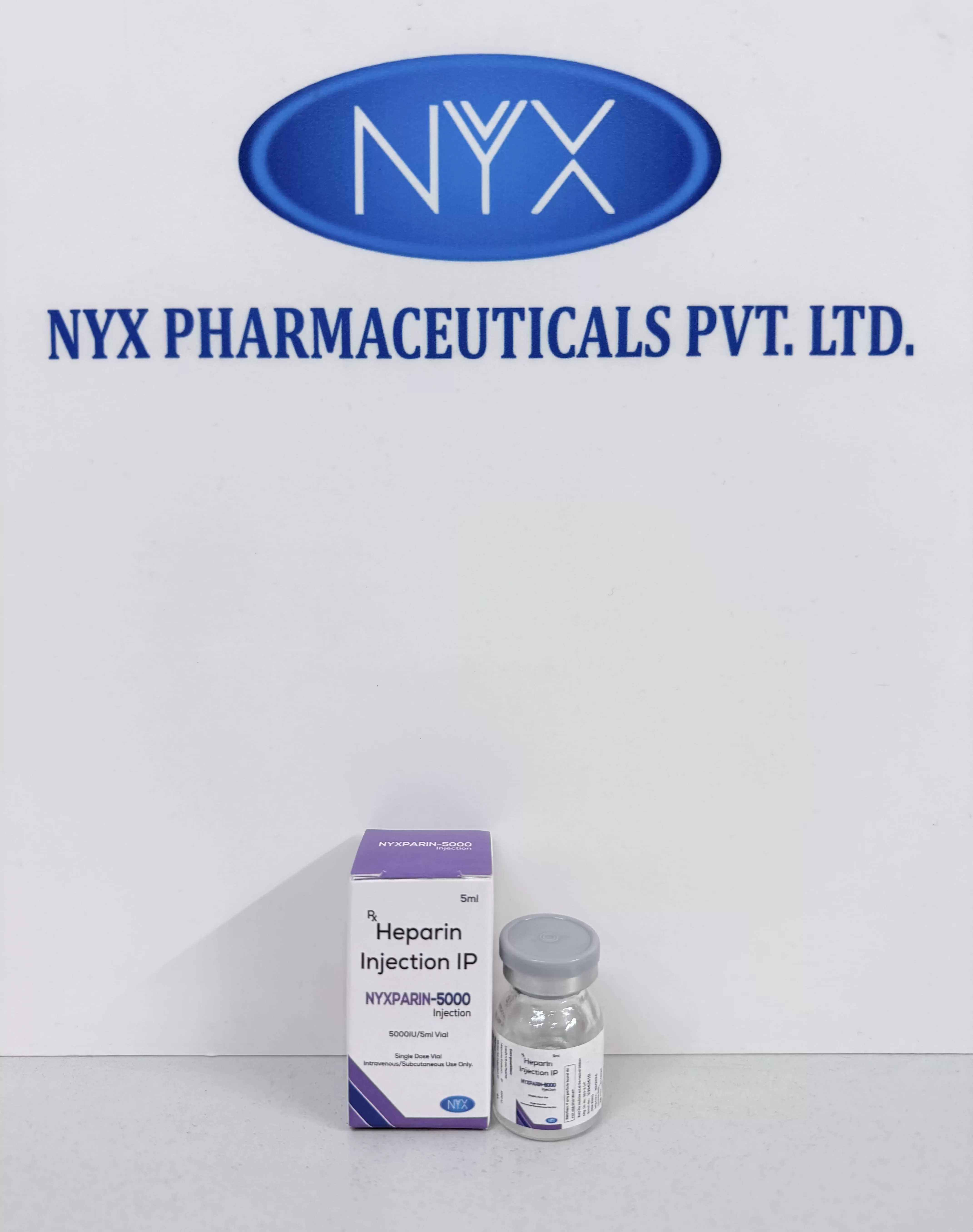 NYXPARIN-5000 — Heparin 5000 IU/5ML