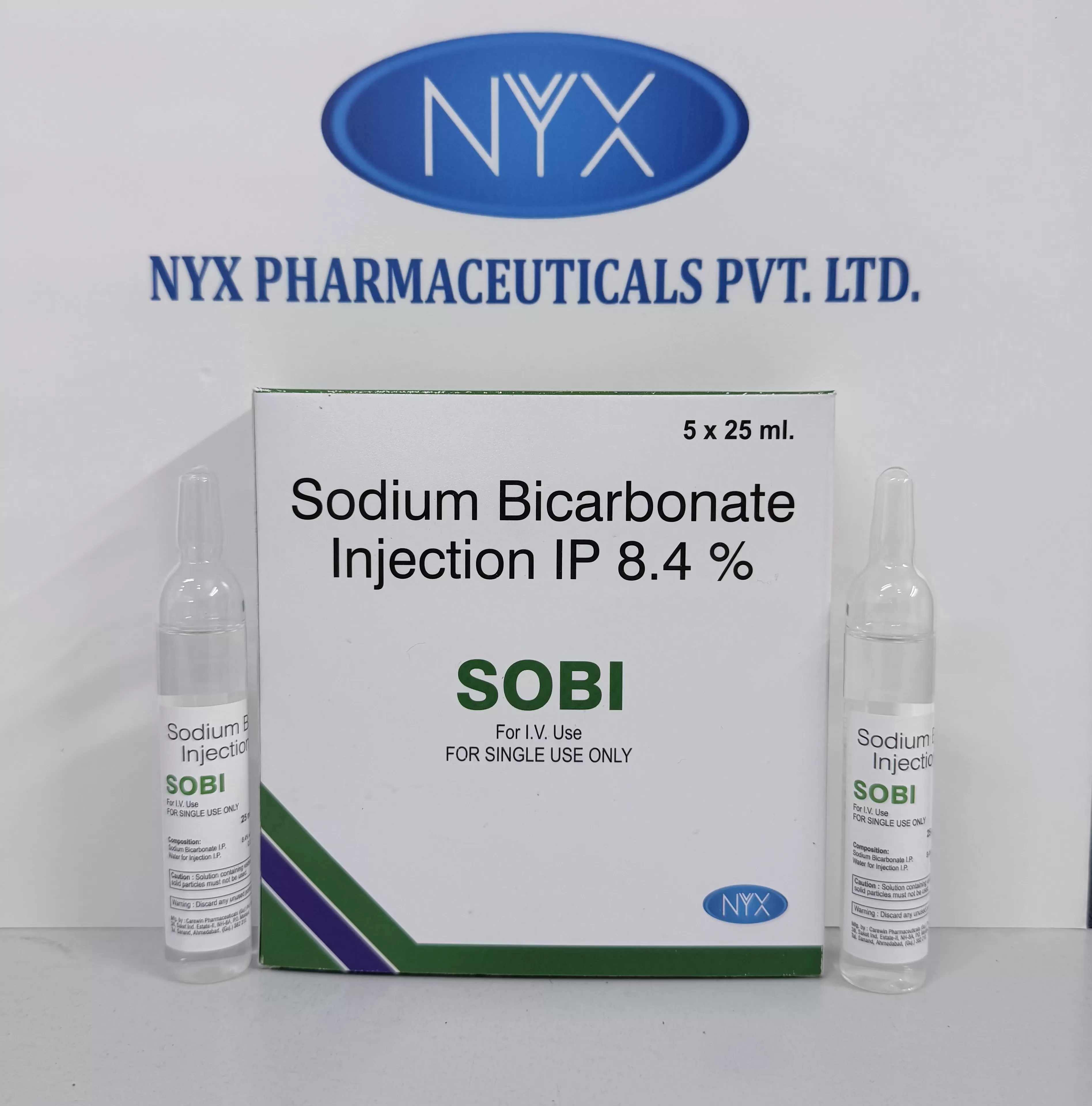 SOBI INJ — Sodium Bicarbonate IP 8.4%